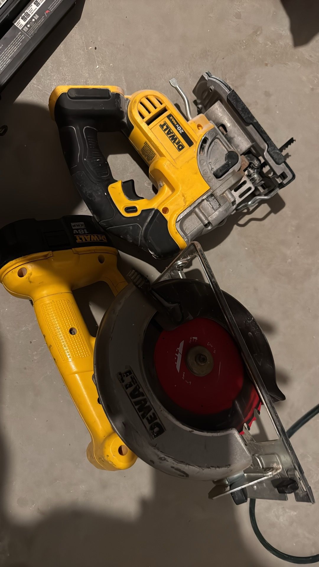 Jig Saw , Skil Saw ,kreg Cabinet Maker, 16 G Nail Gun