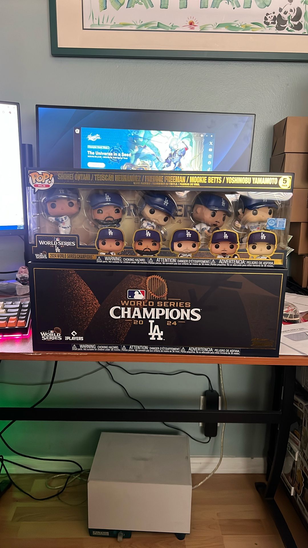 Los Angeles Dodgers Funko 5-Pack World Series 2024