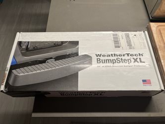 New Sealed Weathertech XL Bumstep