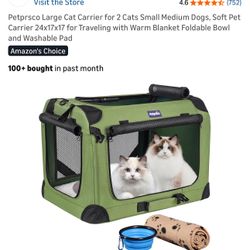 Dog Carrier (up to Medium Size) Or For Up To 2 Cats