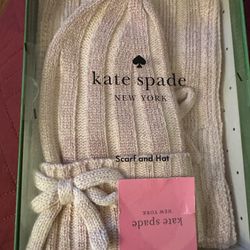Kate Spade Scarf And Hat 