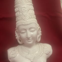 Statues Of Unicorn And Buddha , In Excellent Condition, 12” High Very Elegant And Eye Catching 