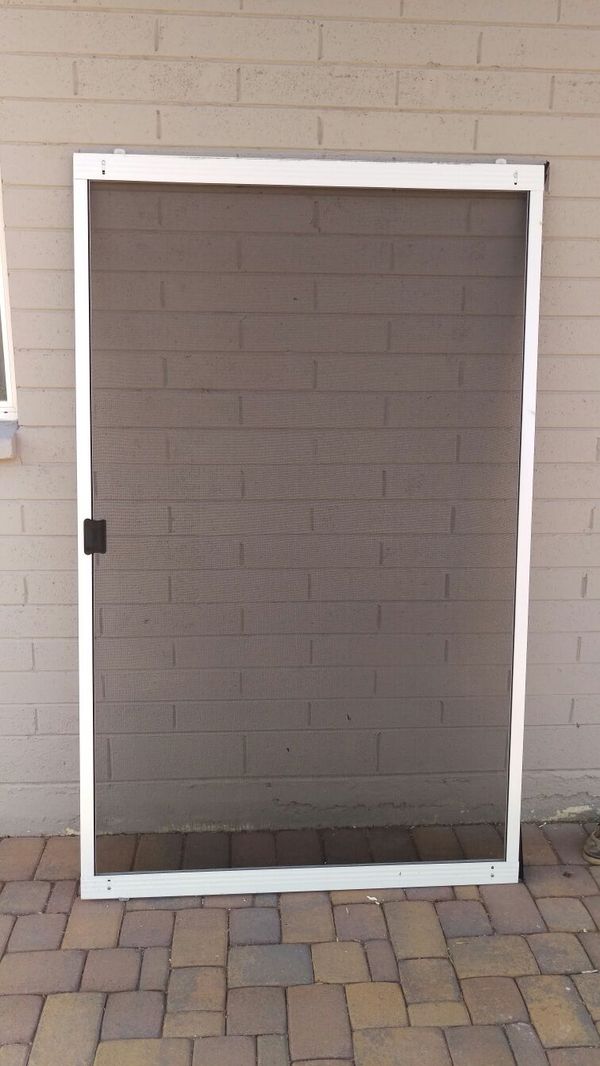 Screen Sliding Door Exterior 48 X 78 Adjule To 77 Screen Sliding Door Exterior 48 X 78 Adjule To 77 For In Mesa Az Offerup