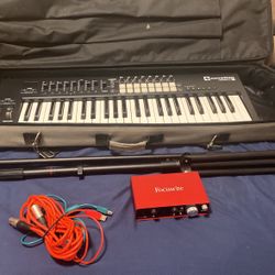 keyboard and mic set