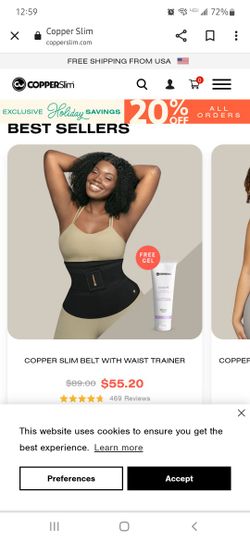 Copper slim waist trainer hotsell