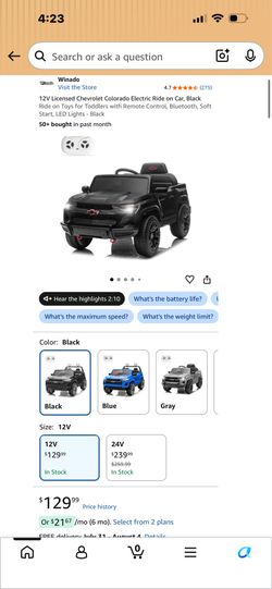 Chevy toy truck