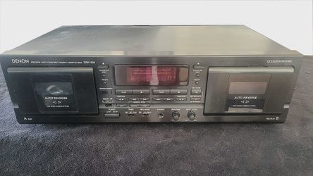 Denon DRW-580 Dual Cassette Deck — Excellent Condition!