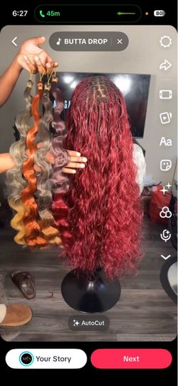 French curls available, Italian curls , body waves