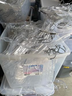 Hangers, hangers and more hangers! $5 CLOSED BUSINESS
