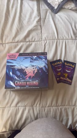 Pokemon Chaos Rising ETB sealed + Free Bonus