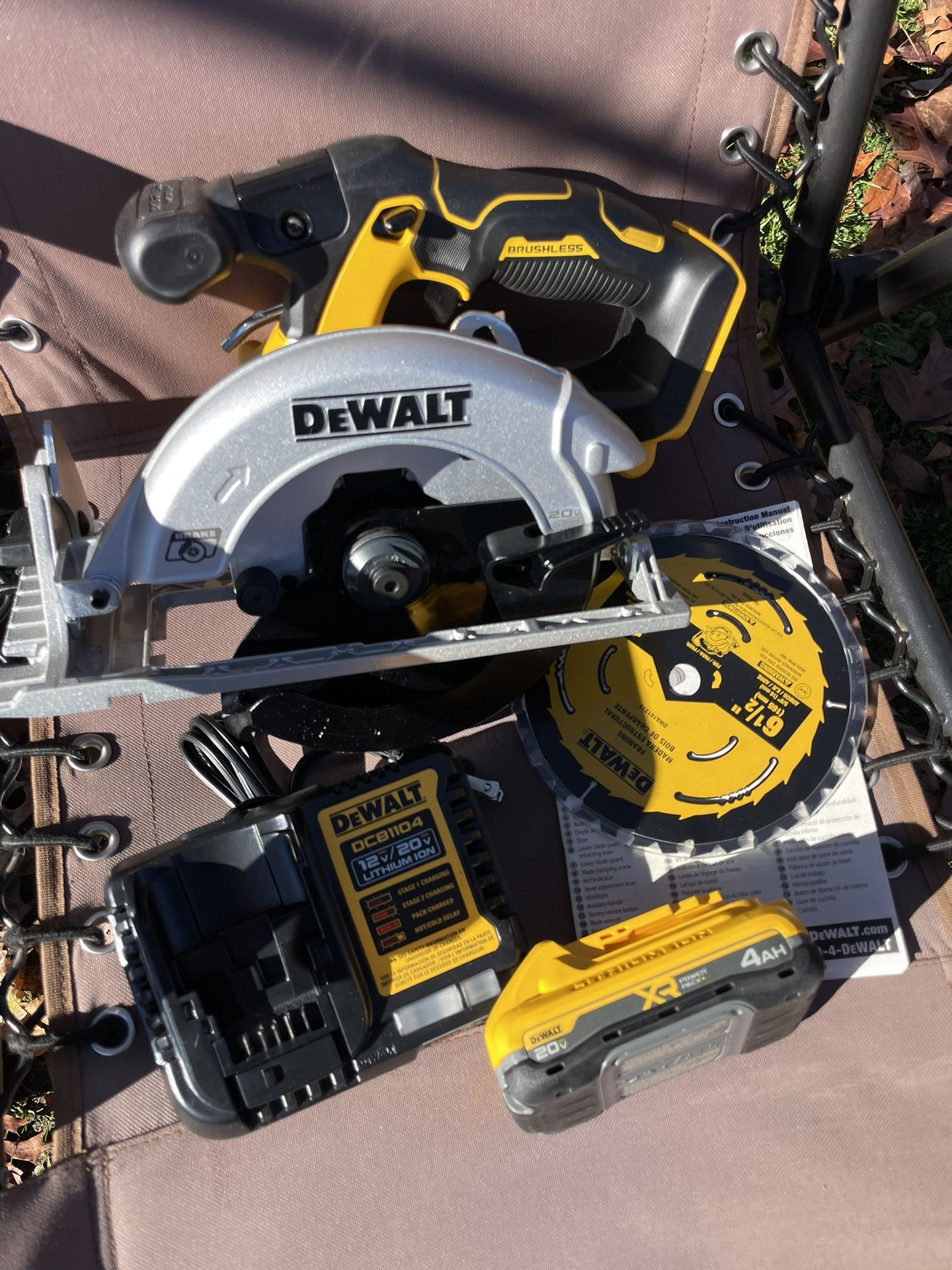 Brand New DeWalt Circular Saw Set
