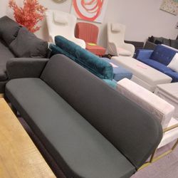 Black Futon Or Sofa