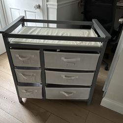 Badger Basket Baby Changing Table And Storage