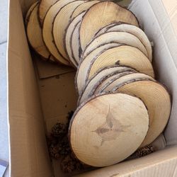 Center piece Wood Slice
