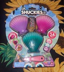 Lil' Shuckies Pearl Party - (3 Pack) with Purple Teal & Pink Shells