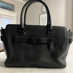 Black Coach Purse 