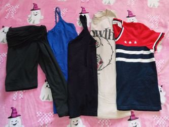 Large various tops