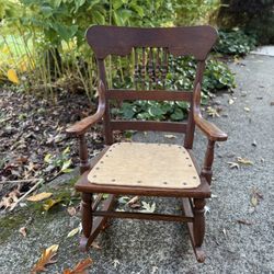 Vintage Child’s Rocking Chair 