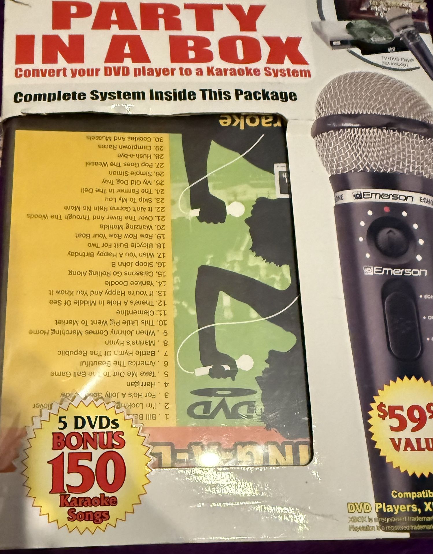 PARTY IN A BOX KARAOKE 