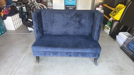 Blue decorative chair