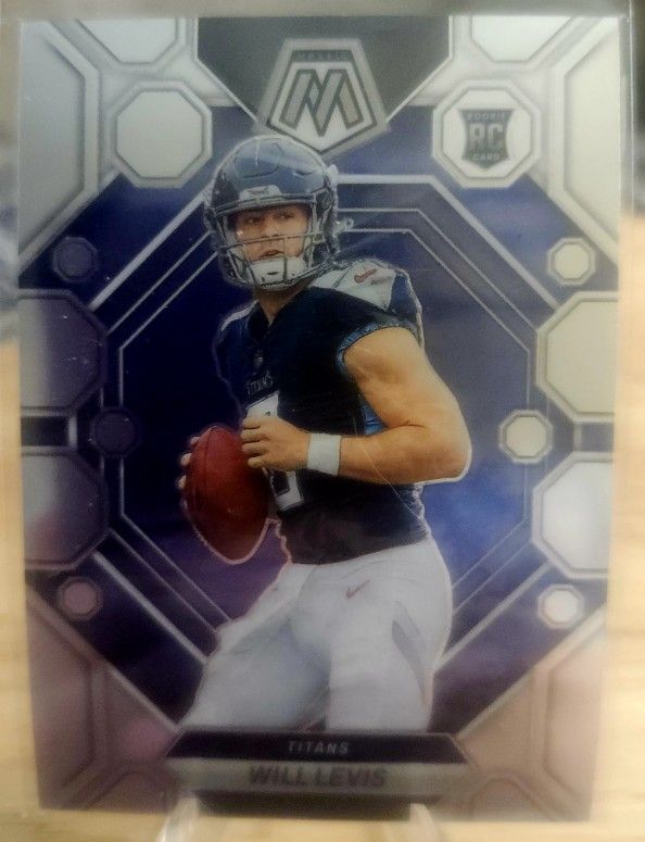 2023 Panini Will Levis Blue/Silver Will Levis ROOKIE CARD. Mint Condition. Titans.