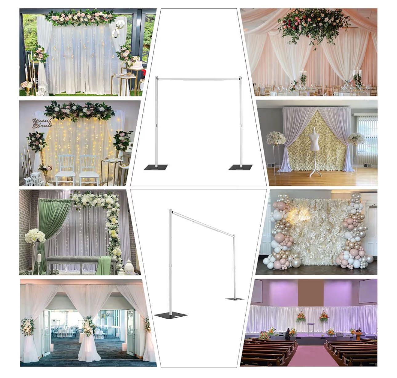 Flower Wall & Stand