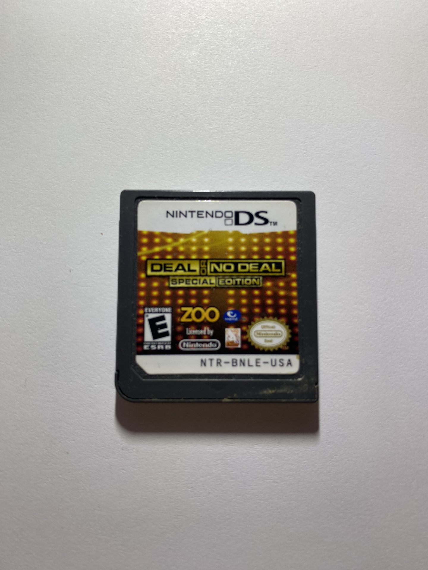 Used Deal Or No Deal Special Edition For The Nintendo DS 