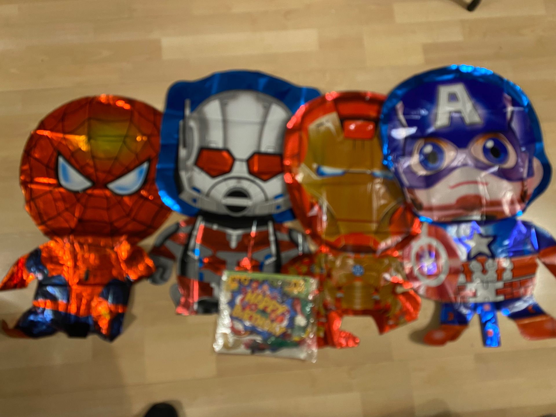Brand New Avengers Happy Birthday Party Supplies- Foil & Reg Balloons Cupcake Toppers & Banner