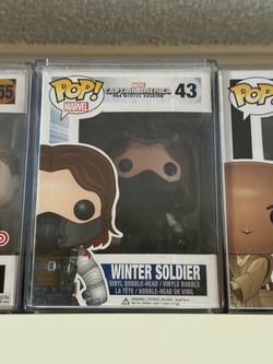 Winter soldier funko 43 in hard stack marvel