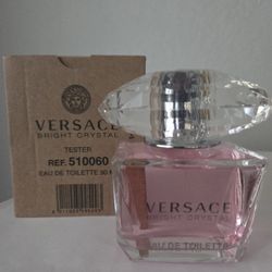 VERSACE BRIGHT CRYSTAL EAU DE TOILETTE 3.0OZ/90ML,  NEW IN BOX