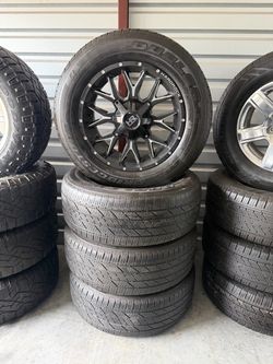 20” Bridgestone Dueler LX 275/60R20 Tires Rims Chevrolet, GMC and Dodge Ram 1500