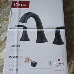 Pfister Ladera Matte Black Bathroom Faucet