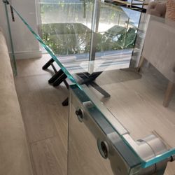 Glass Dining Table (Extendable)