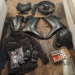 Motorcycle parts & accessories 