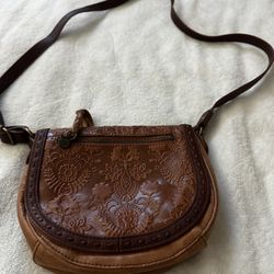 The Sak Leather Crossbody Purse 