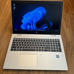 HP ProBook 650 G5 core i5 8th gen 16GB Ram 256GB SSD Windows 11 Pro 15.6” FHD Screen Laptop with charger in Excellent Working condition!!!!!  Specific