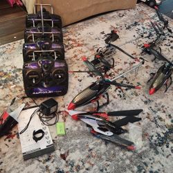 Rc Helicopters Lot 