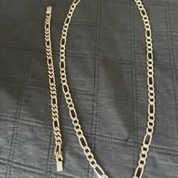 Cadena Y Esclava De Plata
