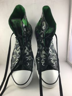 Riddler Converse Chuck Taylors
