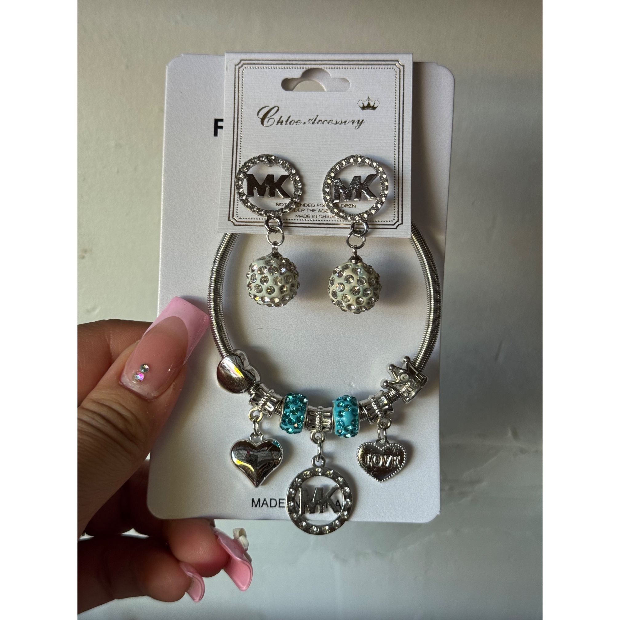 Bracelet & Earrings Set