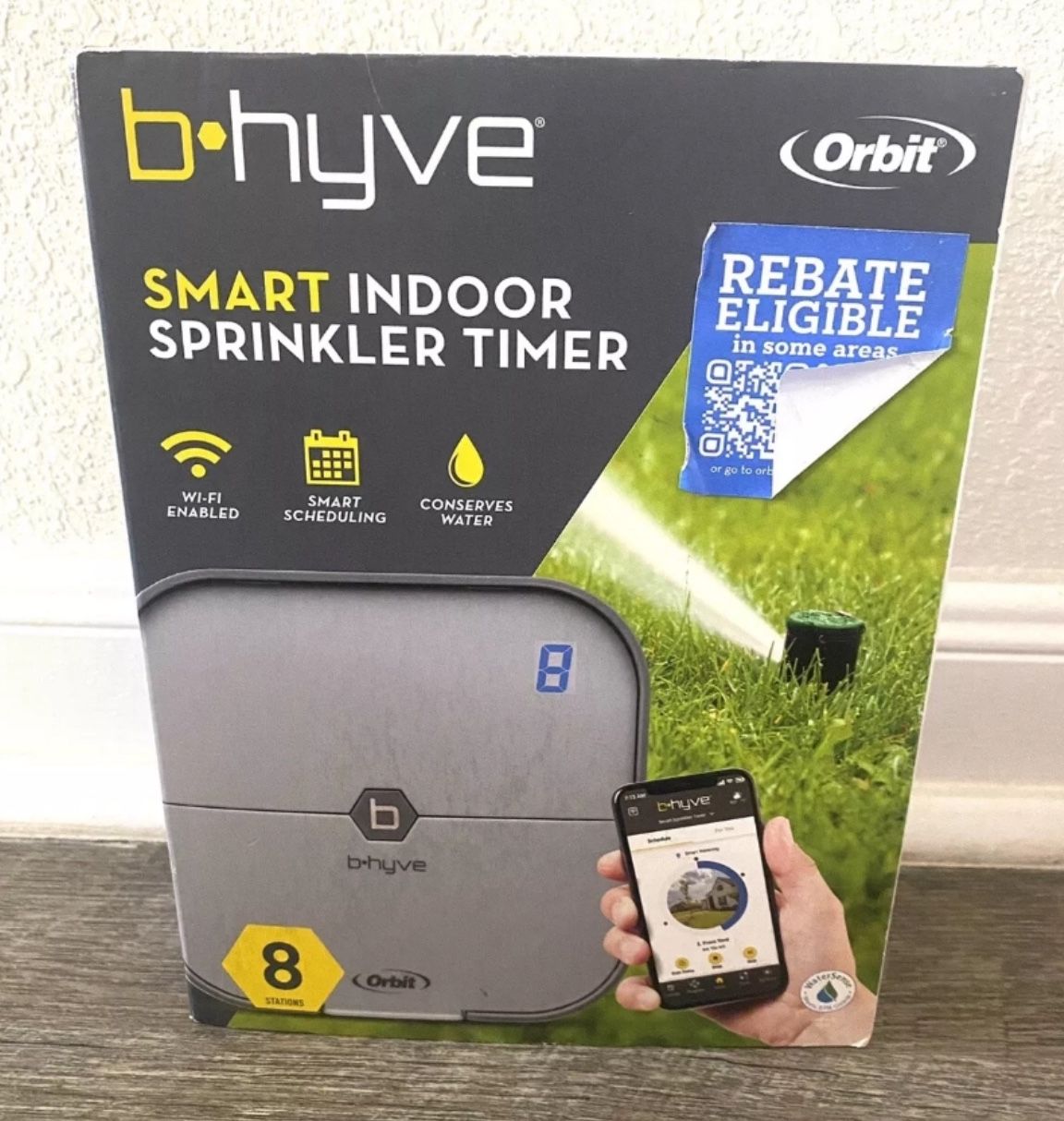 Orbit Bhyve Smart Indoor Sprinkler Timer Irrigation Timer 8 Zones New In Box