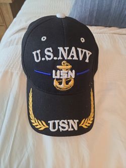 Cap U S. Navy