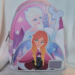Loungefly Disney Frozen backpack and wallet