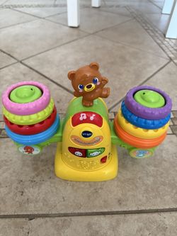 VTech Stack & Balance Teeter Totter Educational Toy. Ideal Condition