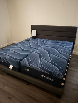 Serta iSeries Hybrid mattress, featuring specialized cooling technology