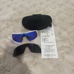 Oakley Sutro blue and white