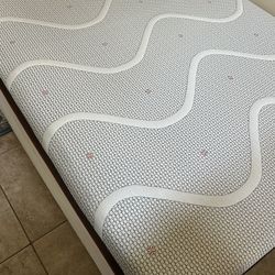 Queen Mattress + Box Spring + Frame – $200 – Must Go