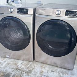 Lavadora Y Secadora Samsung Moderna 