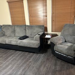 Couch and Recliner