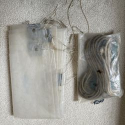 Tent - Primitive With Plastic Cover For One Person..